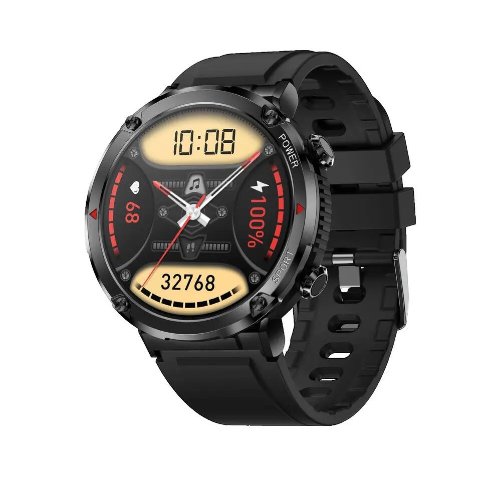 Montre connectée Gravity GT21-2 avec bracelet en silicone noir 3/3