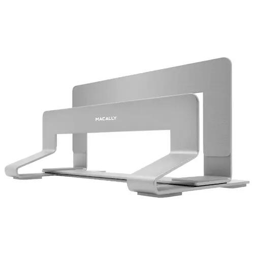 Suporte vertical para portátil Macally - alumínio prateado 5/9