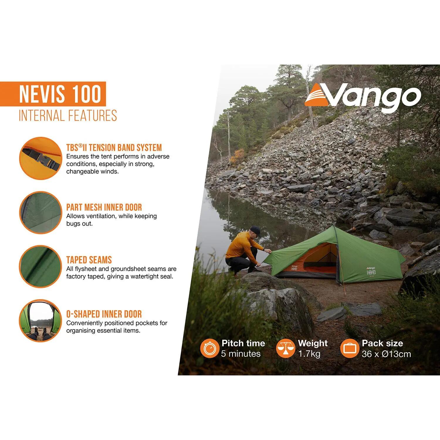 Tenda Nevis 100 - Pamir Green 7/7