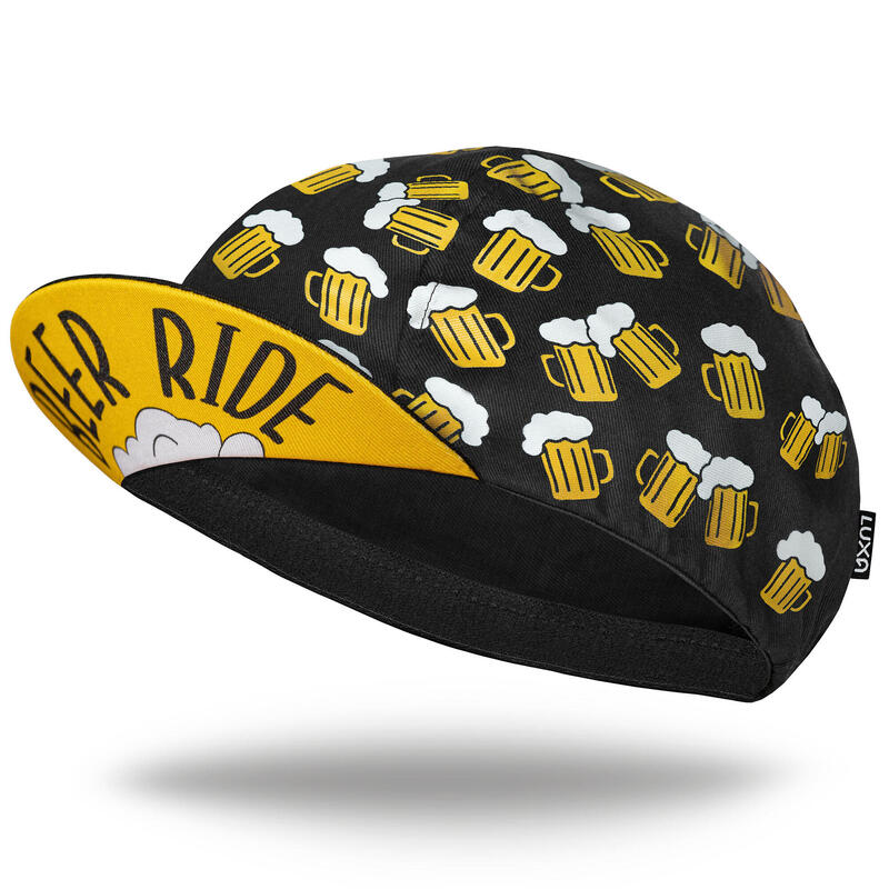 Czapeczka Bawełniana Rowerowa Pod Kask Unisex Luxa  Beer Ride