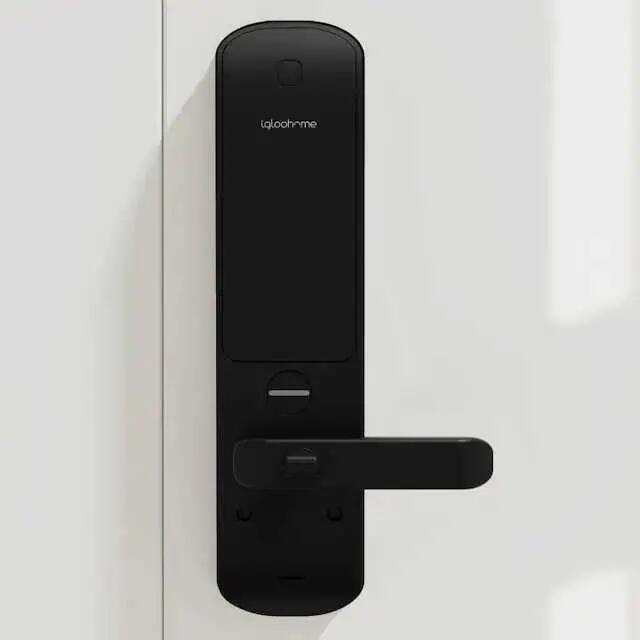 Fechadura inteligente para porta de madeira - igloohome wooden door mortise 2+ 3/6