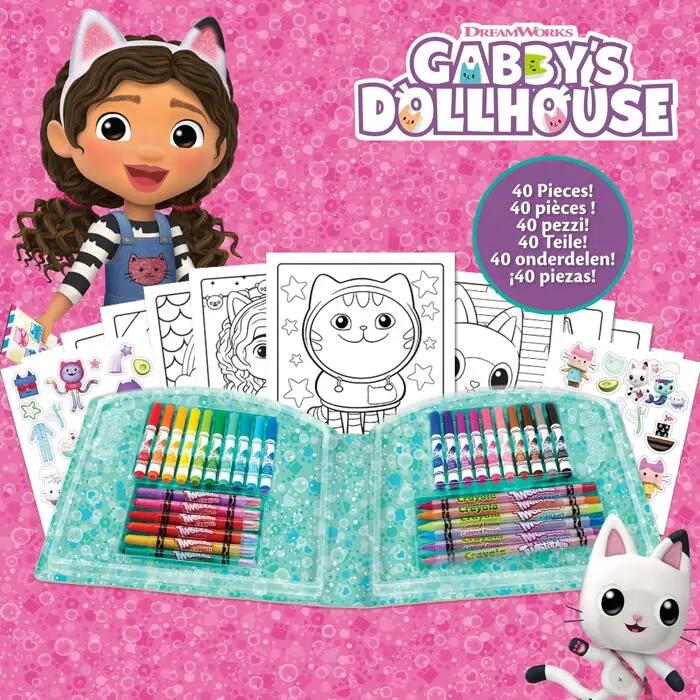 Mala criativa para colorir Gabby's Dollhouse - Crayola 5/5
