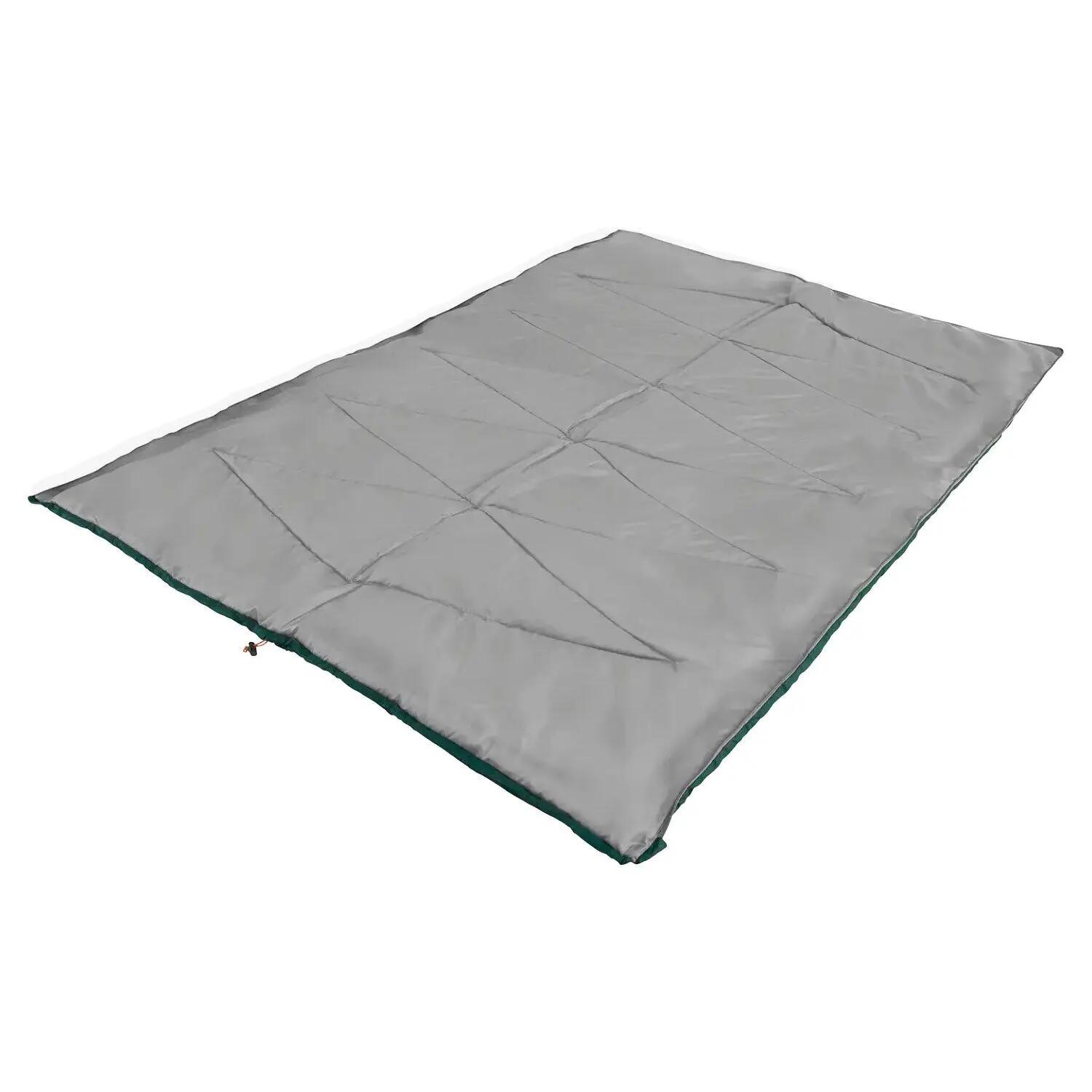 Saco de dormir Easy Camp Starling Cuadrado Verde 10°C 5/7