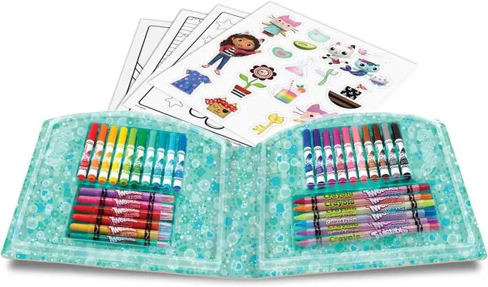 Mala criativa para colorir Gabby's Dollhouse - Crayola 3/5