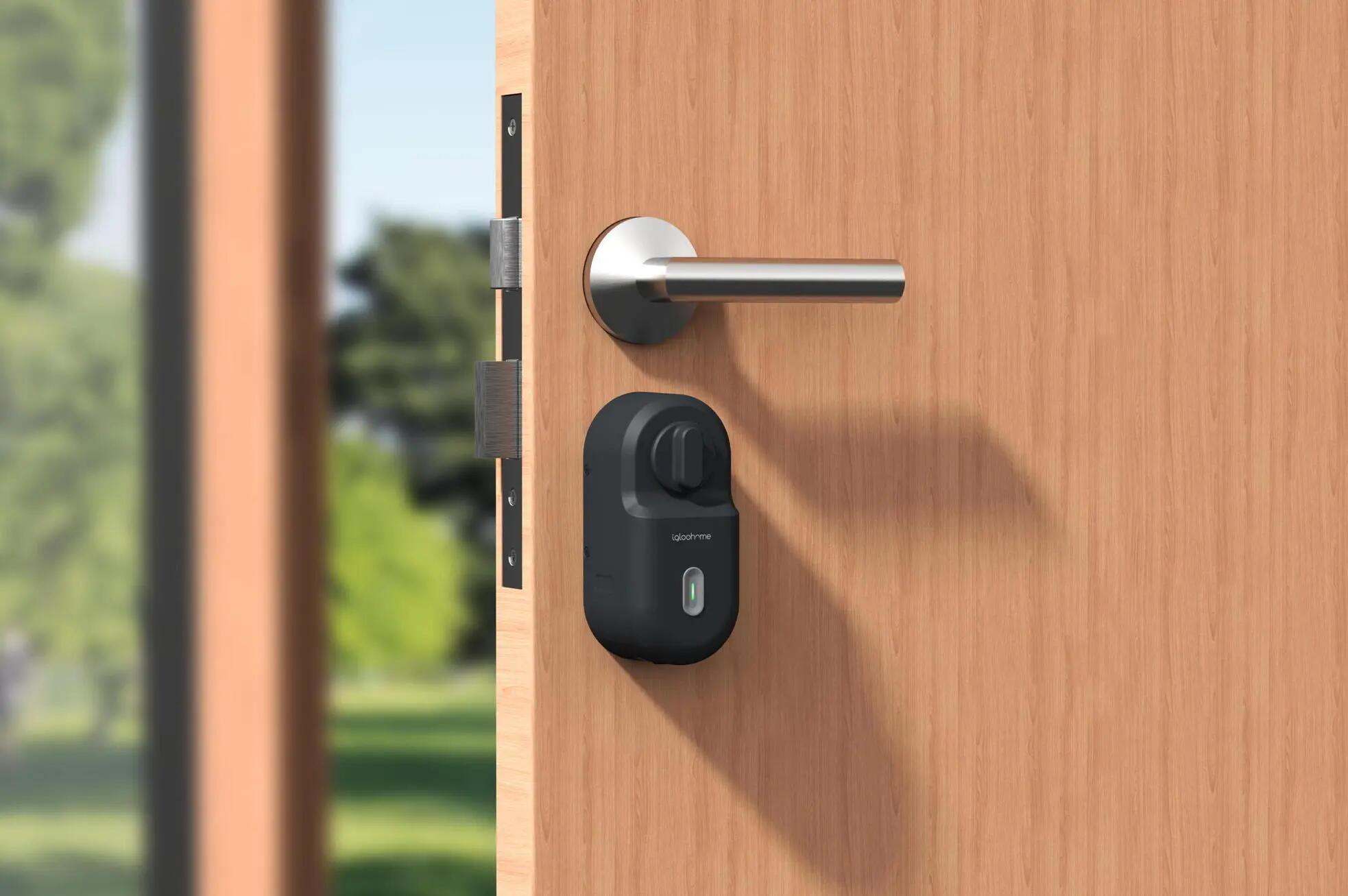 Fechadura inteligente - Bluetooth - Retrofit lock - Preto 5/6