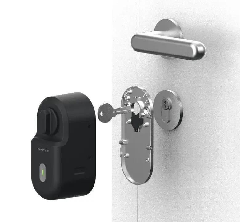 Fechadura inteligente - Bluetooth - Retrofit lock - Preto 3/6