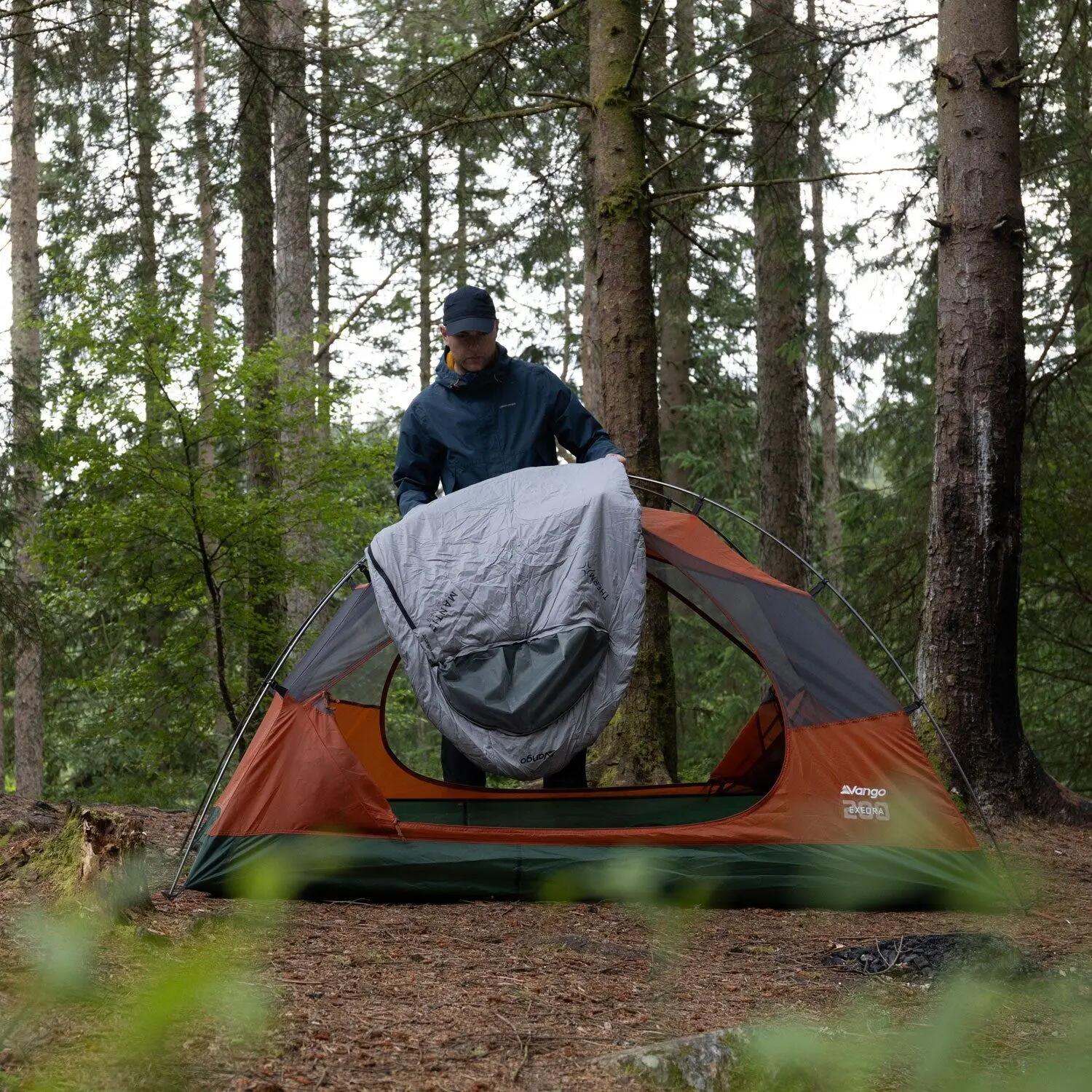 Saco de Dormir Vango Mantis Planet - 1 Estação - Grey Flannel 11/15
