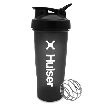 Fitness-Shaker 600 ml mit Edelstahl-Mixball