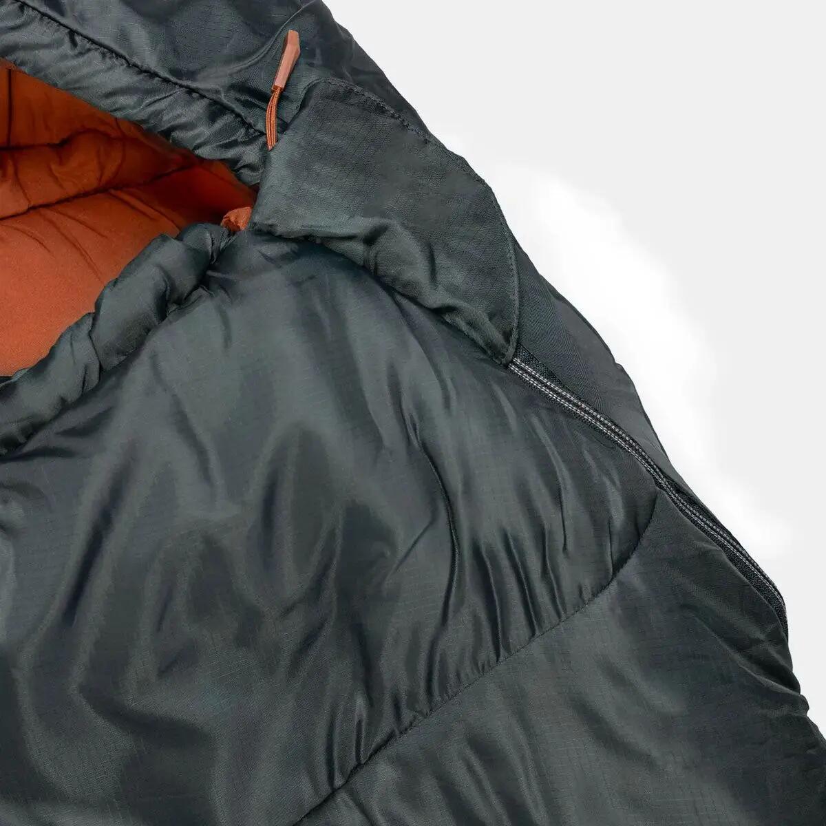 Saco de dormir tipo múmia RAYET 450 - 4 estações - Cinza 5/6