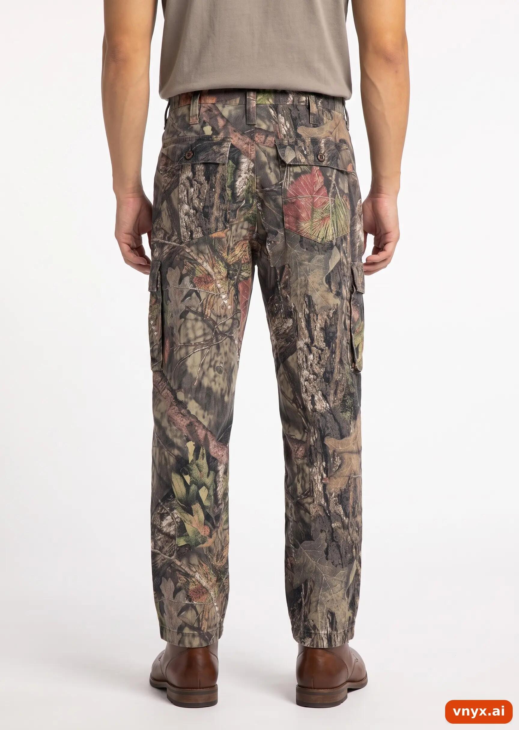 Second Life - Vintage Mossy Oak Camouflage Trousers Men 36 38 2/5