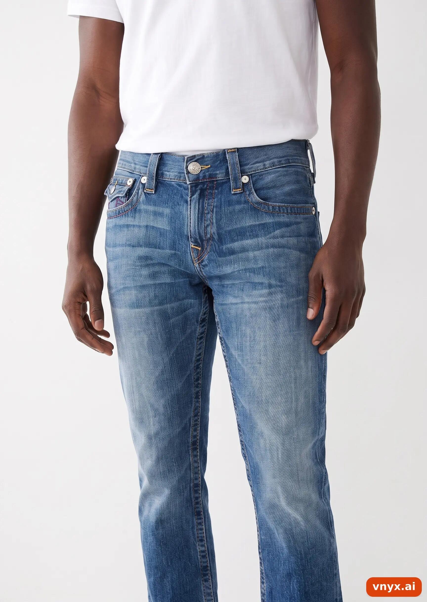 Second Life - Vintage True Religion Blue Jeans Men 34 31 5/5