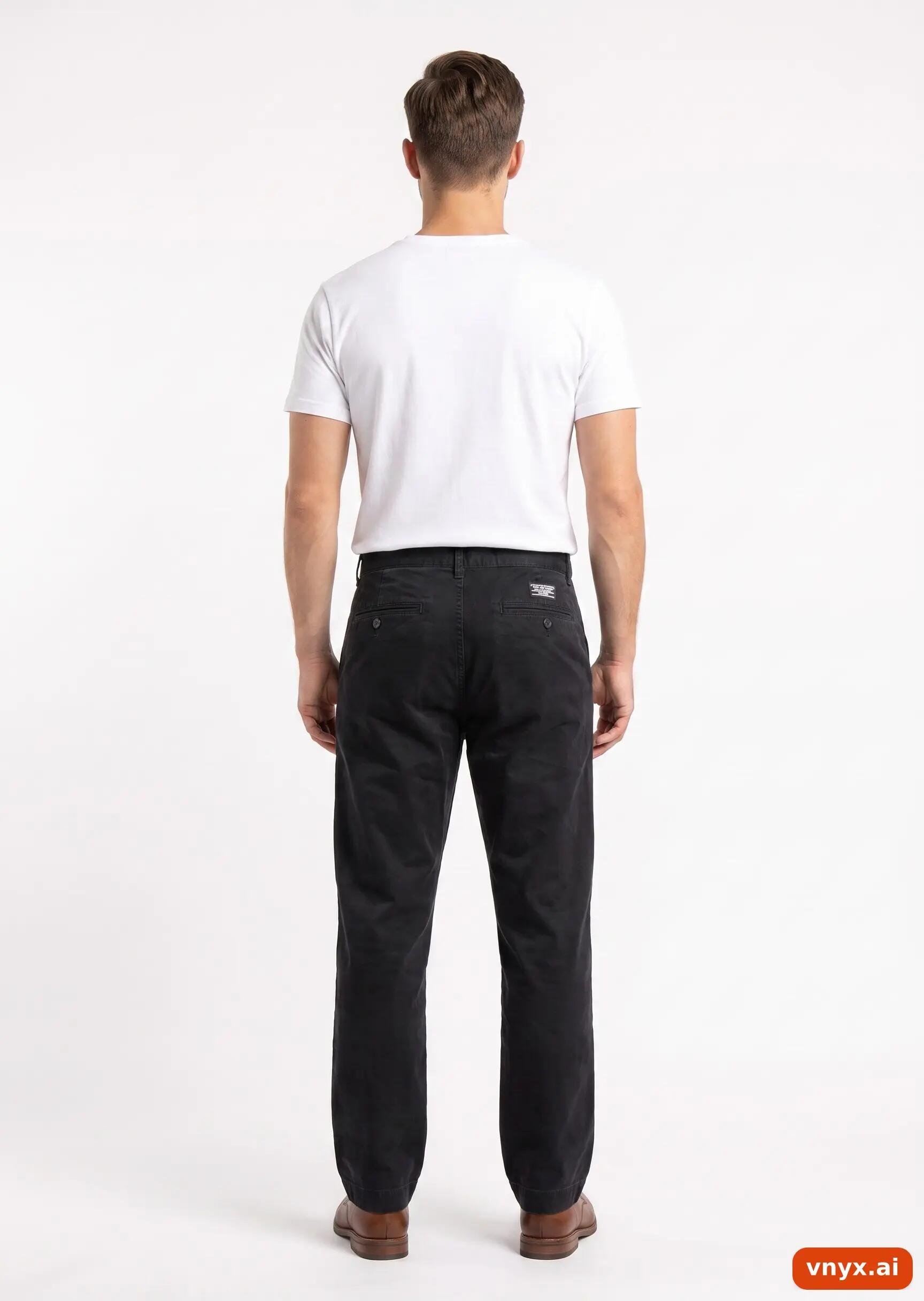 Second Life - Vintage POLO RALPH LAUREN Black Chinos Men W37 4/5