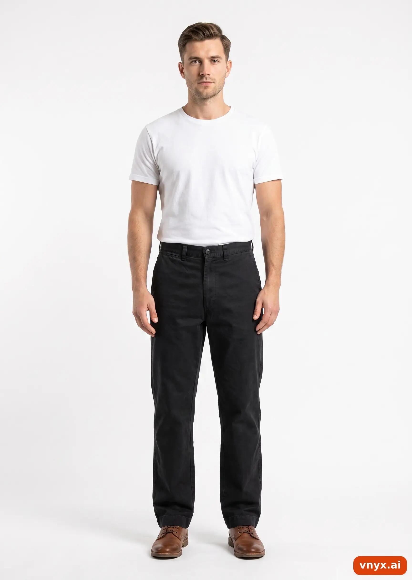 Second Life - Vintage POLO RALPH LAUREN Black Chinos Men W37 3/5