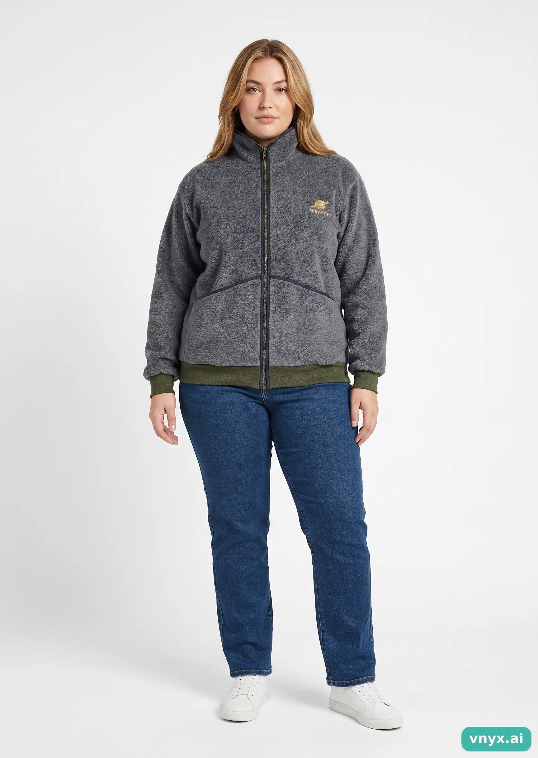 Second Life - Helly Hansen Fleece Jacket in Grey size L 3/5