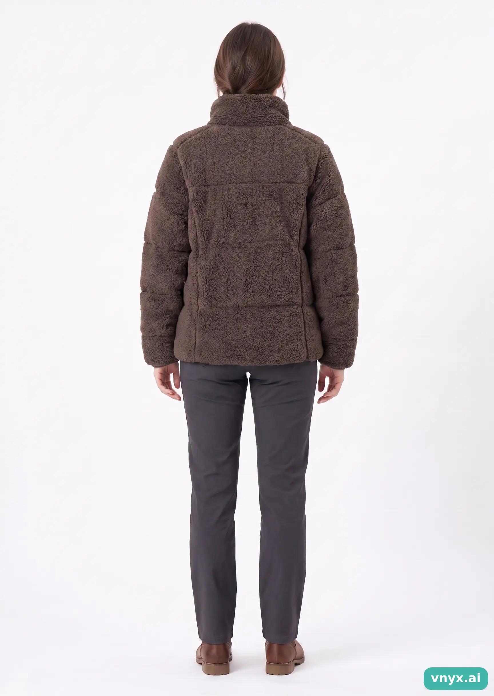 Second Life - Vintage Columbia Sportswear Deep Brown Fleece Jacket Women S 4/5