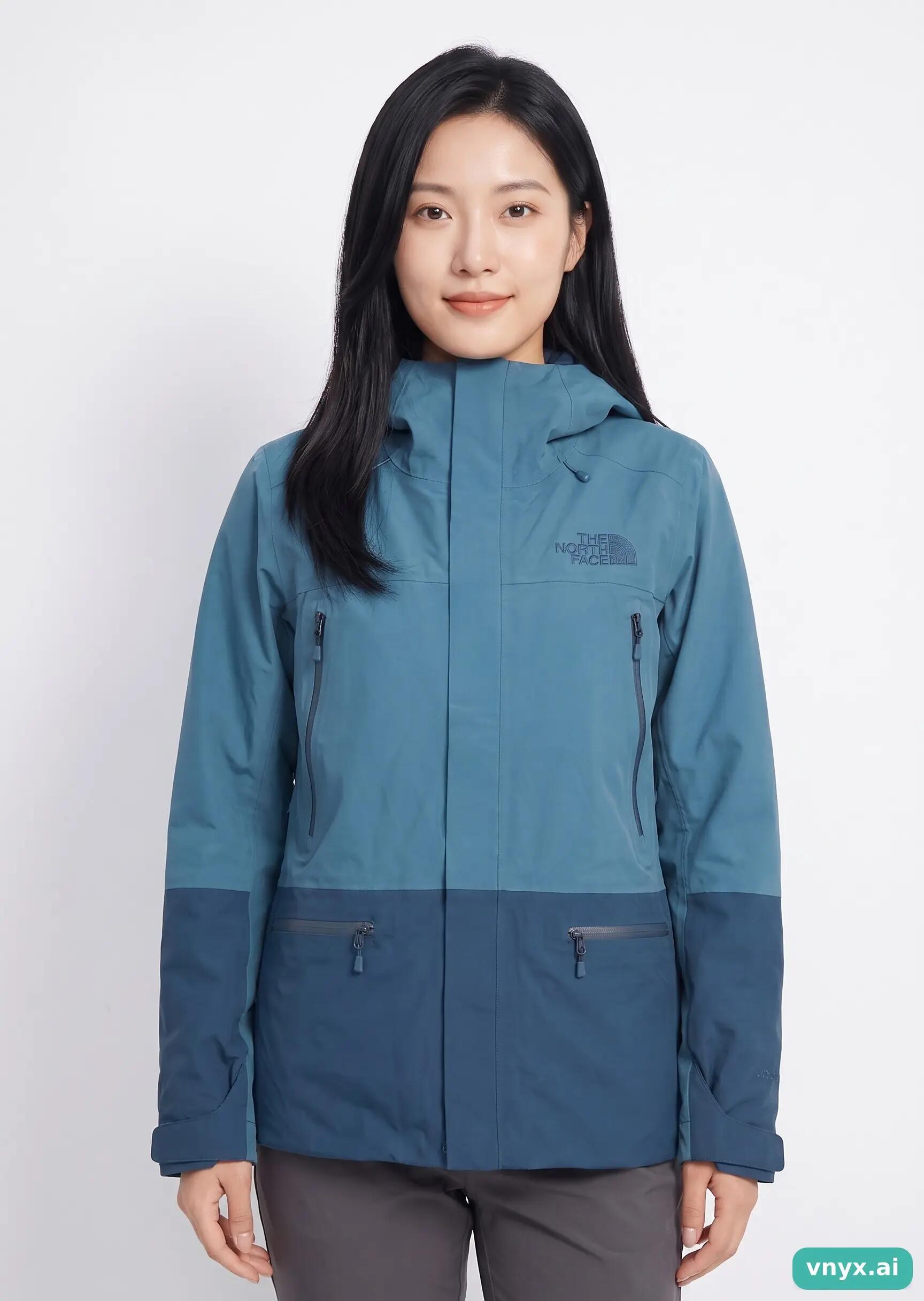 Second Life - The North Face Outdoor Jacket in Teal size M 5/5