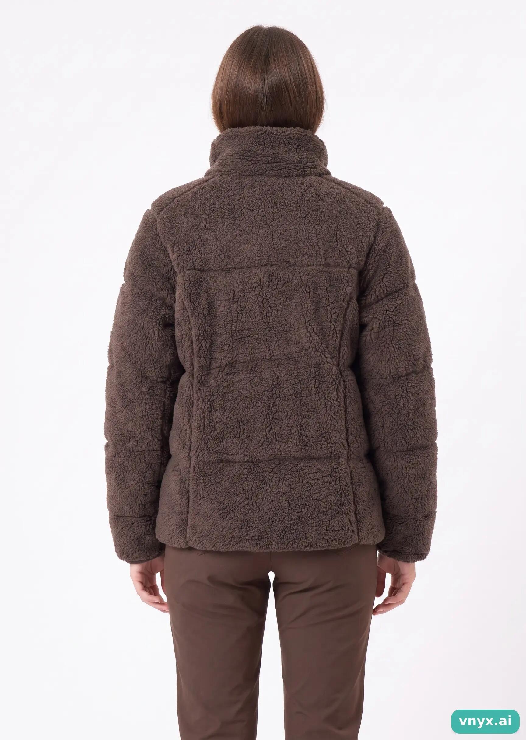 Second Life - Vintage Columbia Sportswear Deep Brown Fleece Jacket Women S 2/5