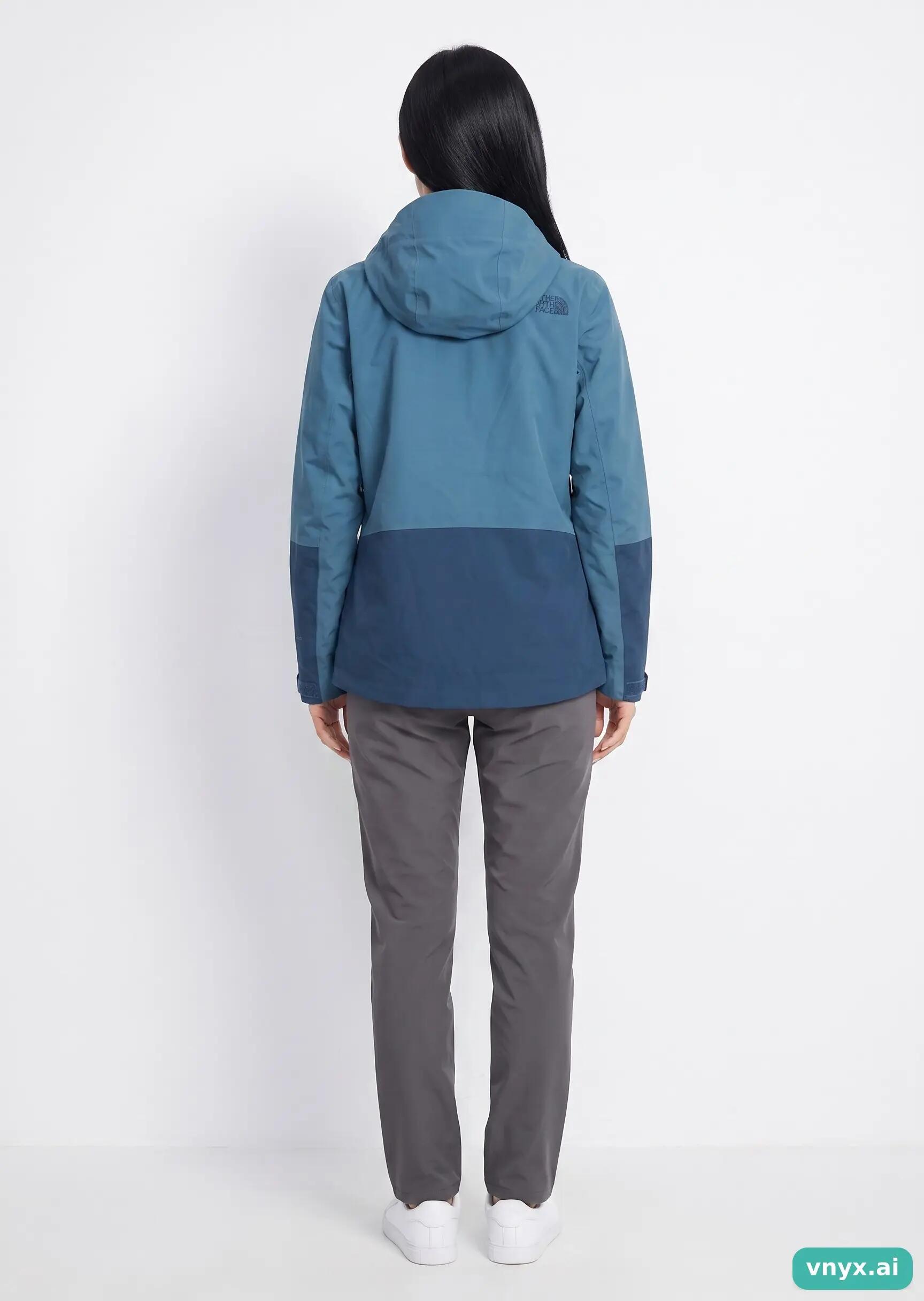 Second Life - The North Face Outdoor Jacket in Teal size M 4/5