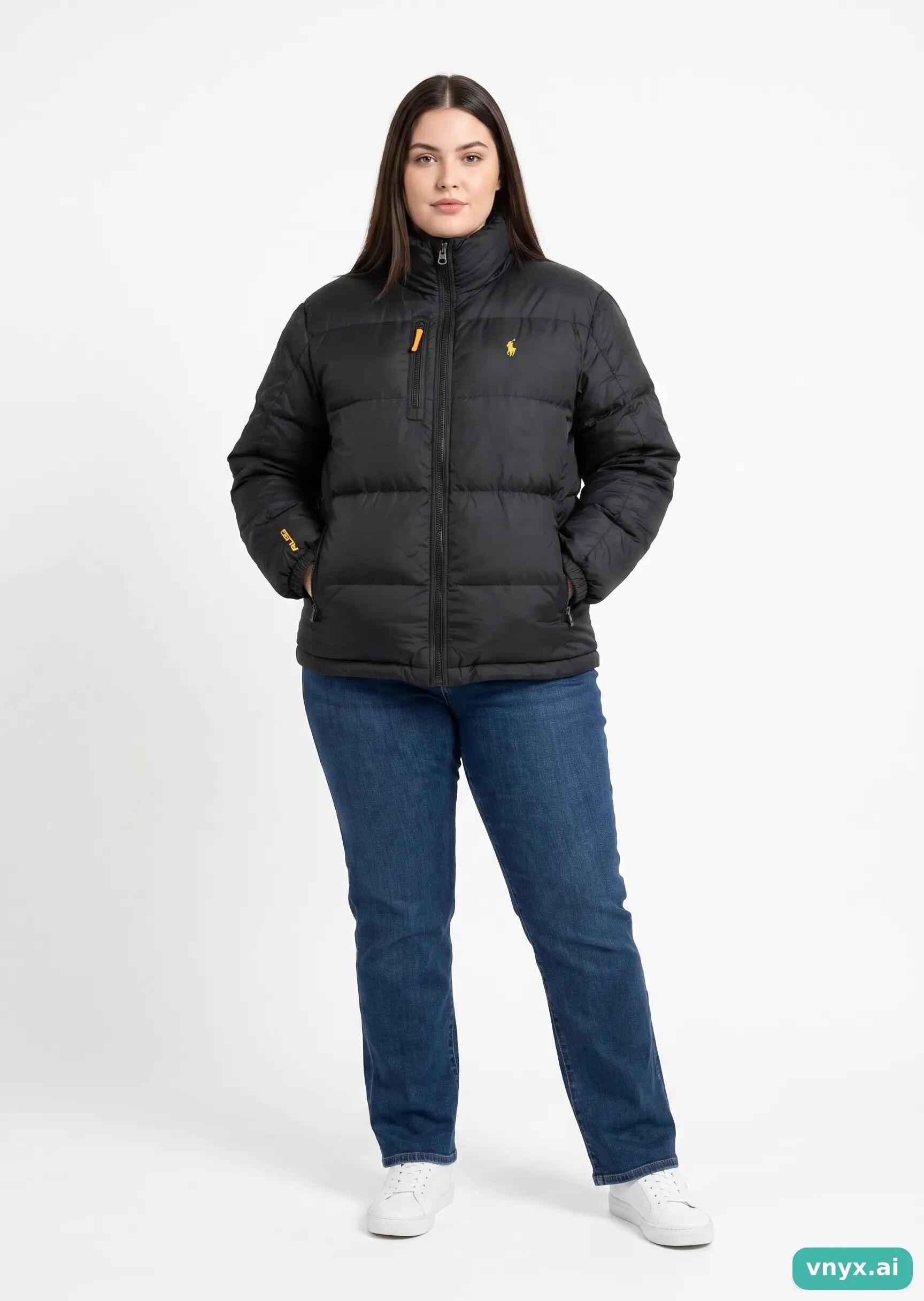 Second Life - Polo Ralph Lauren Puffer Jacket in Black size L 3/5