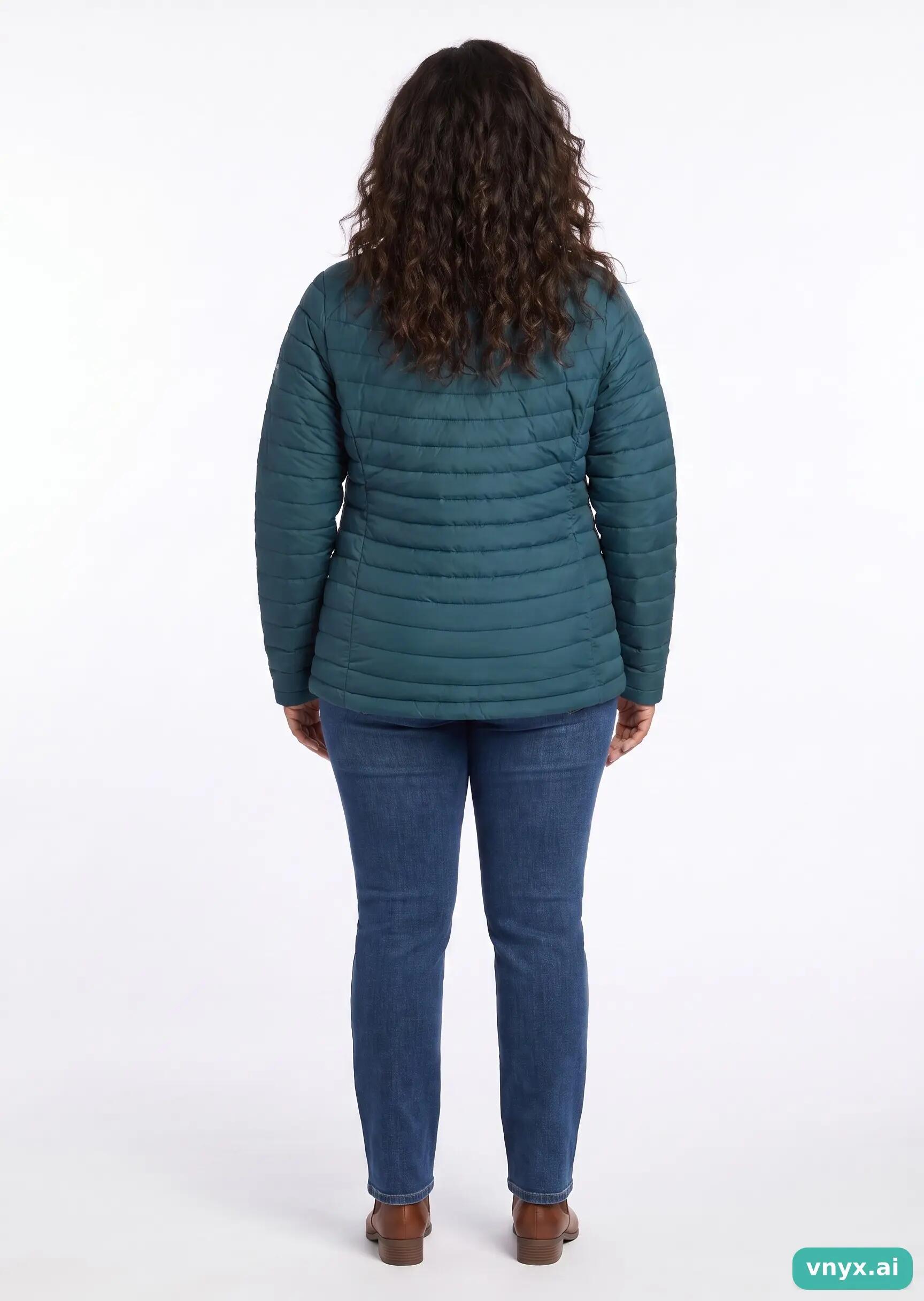Second Life - Columbia Puffer Jacket in Teal size L 4/5