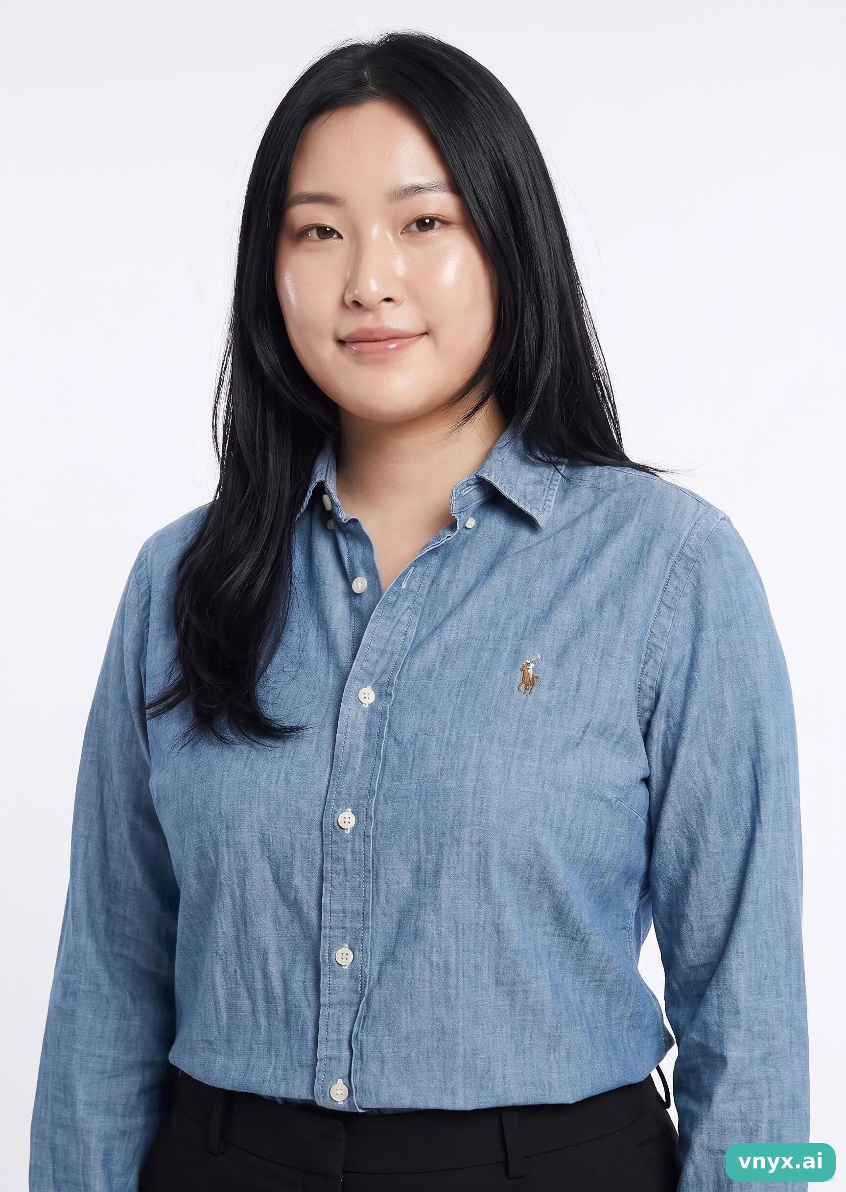Second Life - Vintage POLO RALPH LAUREN Chambray Shirt Women L 5/5