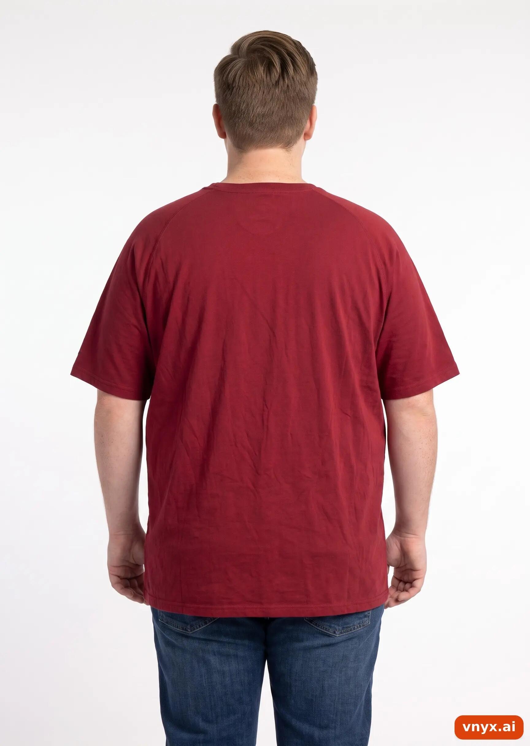 Second Life - Vintage Carhartt Burgundy T-Shirt Men XXL 2/5