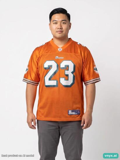 Second Life - Vintage NFL Bright Orange T-Shirt Men L