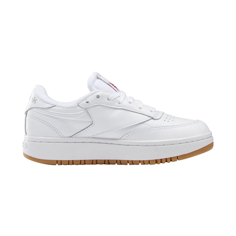 CHAUSSURES FEMME CLUB C DOUBLE WHITE/REEBOK RUBBER GUM-07/WHITE