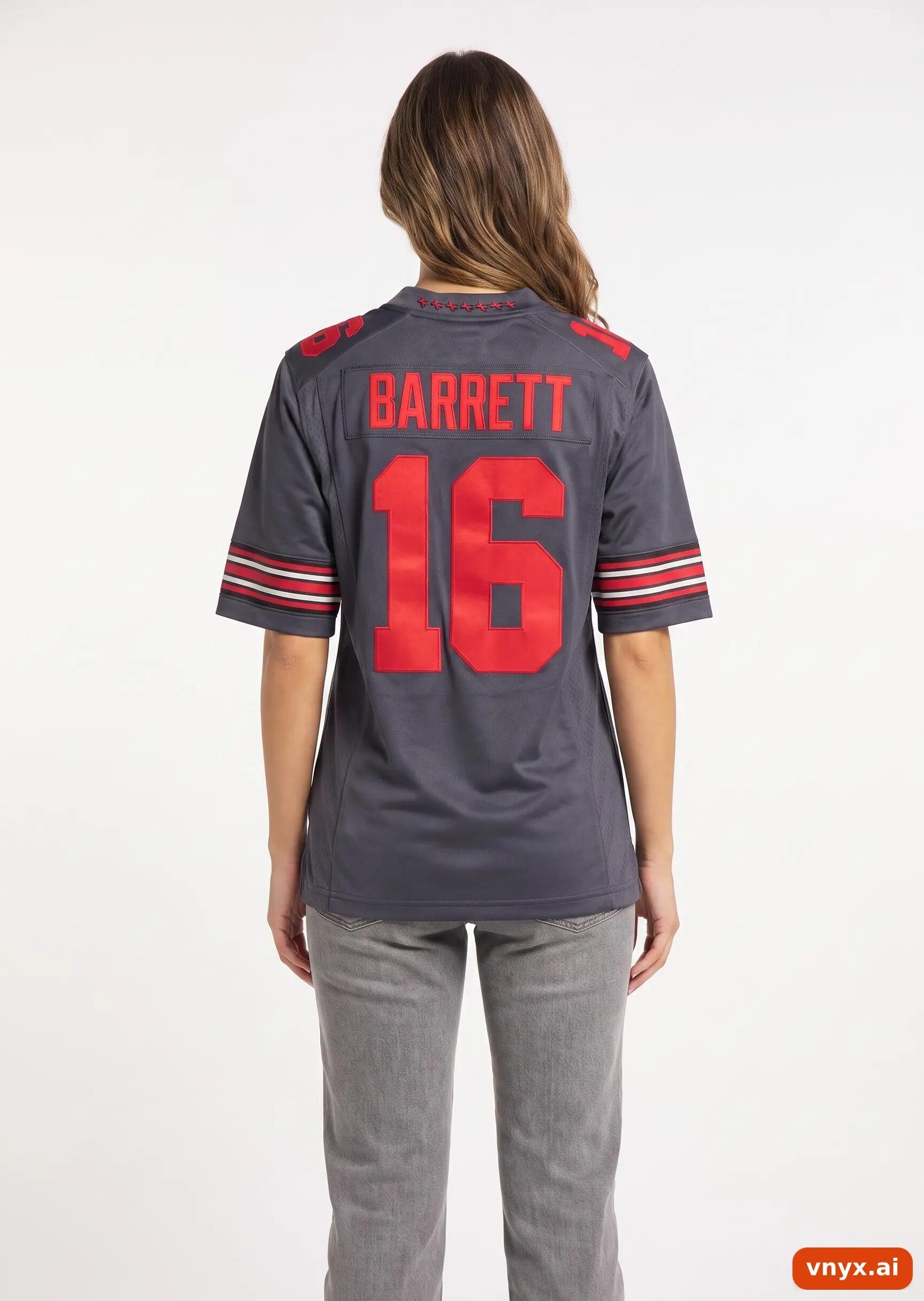 Second Life - Vintage Nike Charcoal Ohio State Football Jersey S 2/5