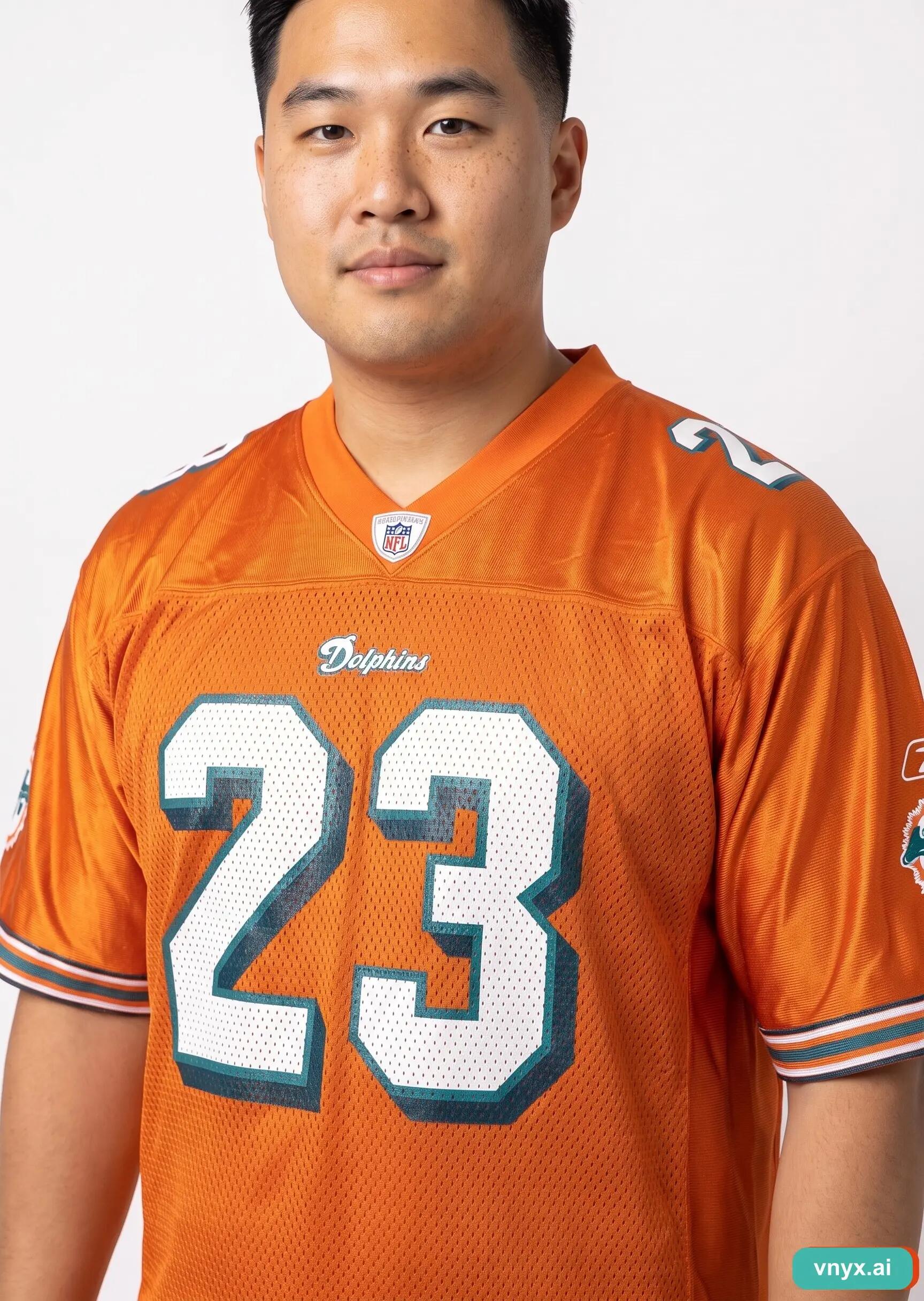 Second Life - Vintage NFL Bright Orange T-Shirt Men L 5/5
