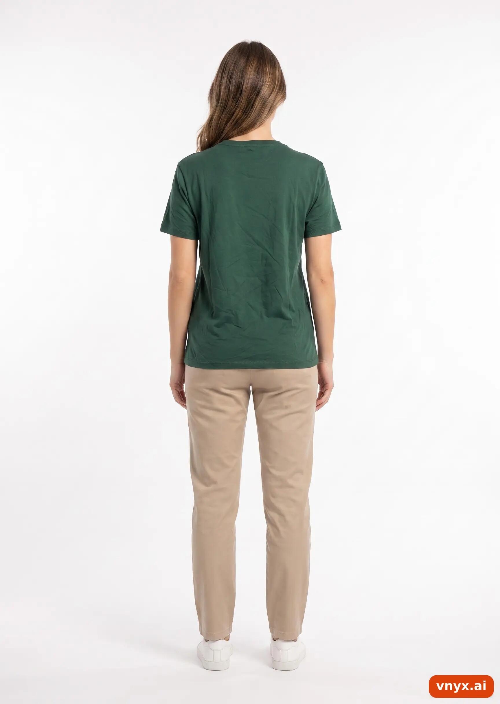 Second Life - Vintage POLO RALPH LAUREN Forest Green T-Shirt 4/5