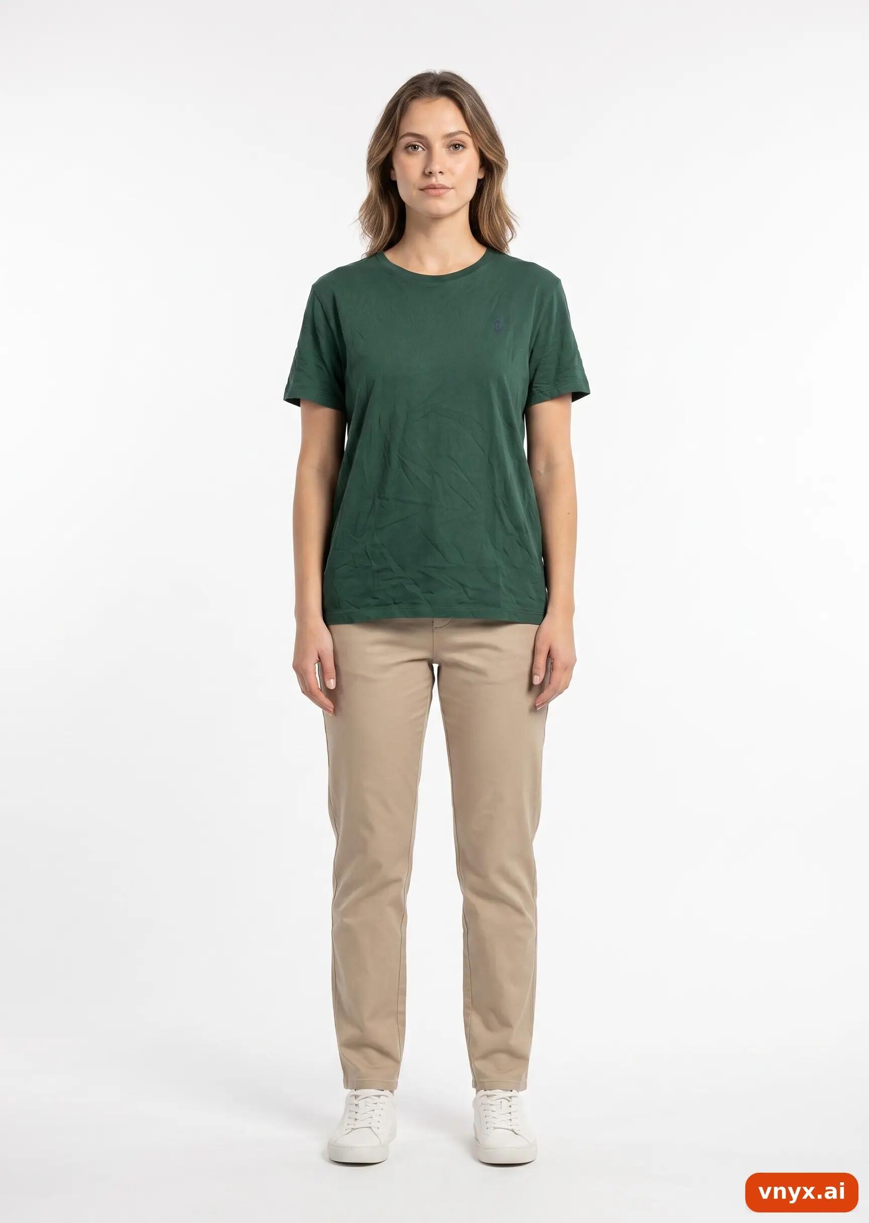 Second Life - Vintage POLO RALPH LAUREN Forest Green T-Shirt 3/5