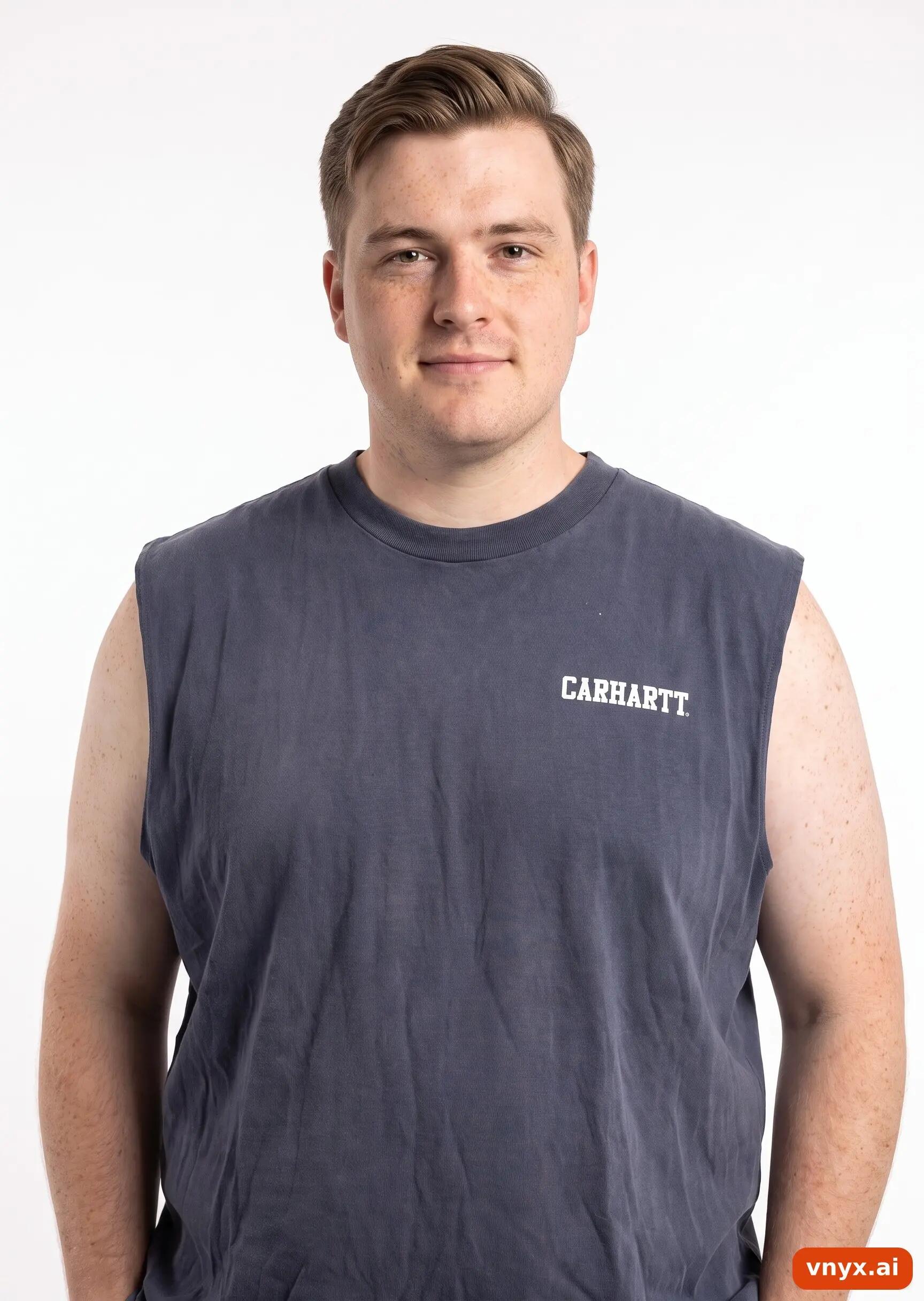 Second Life - Vintage Carhartt Dark Charcoal Tank Top Men XL 5/5