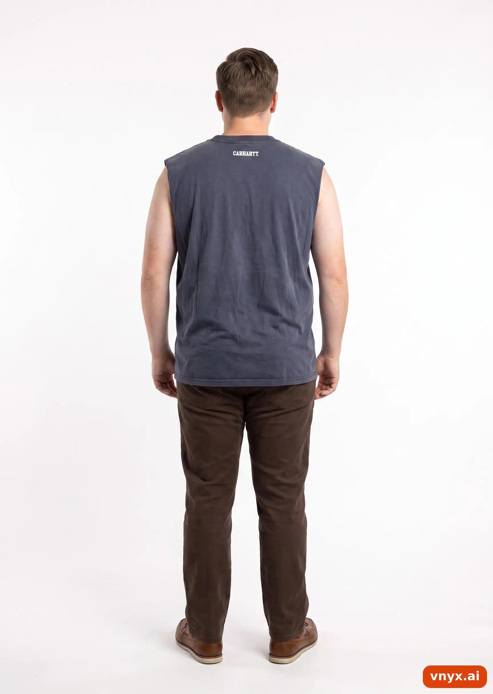 Second Life - Vintage Carhartt Dark Charcoal Tank Top Men XL 4/5