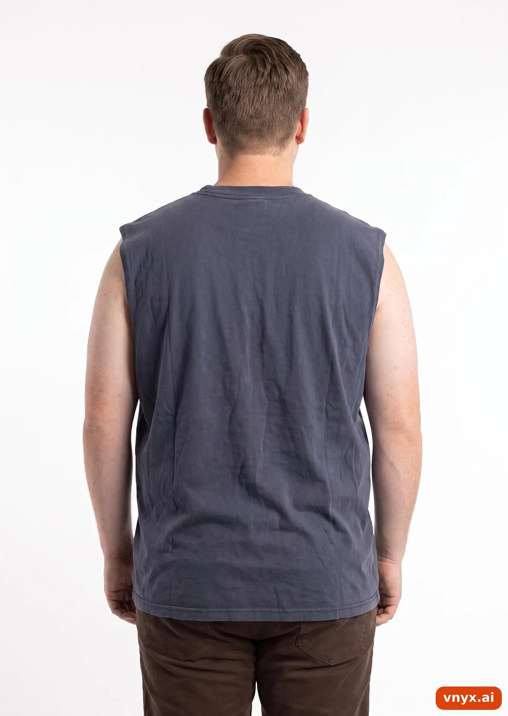 Second Life - Vintage Carhartt Dark Charcoal Tank Top Men XL 2/5