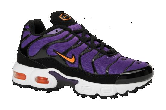 Baskets enfant - montante basse, brillante - Nike Air Max Plus OG - Jaune