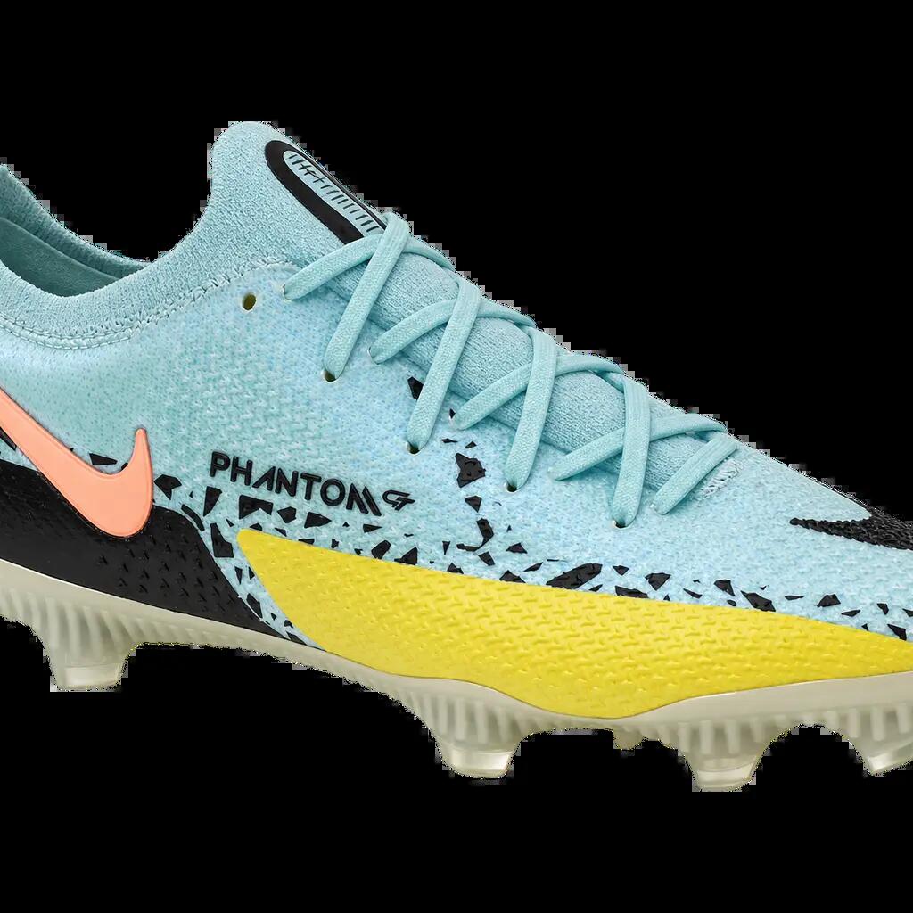Pánske futbalové kopačky Phantom GT2 Elite FG - ľadovo modrá/výrazná žltá