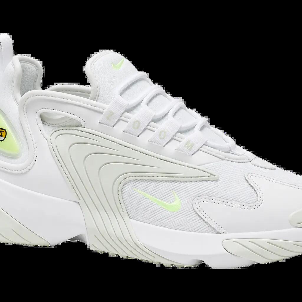 Dámske tenisky - Nike Zoom 2K - biela, jemne žltá a svetlomodrá