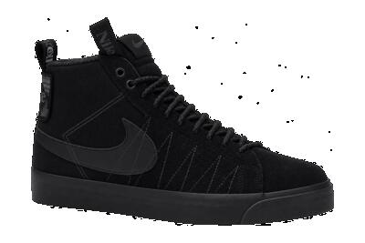 Heren - skatesneaker - mid-top - nike sb zoom blazer mid - zwart