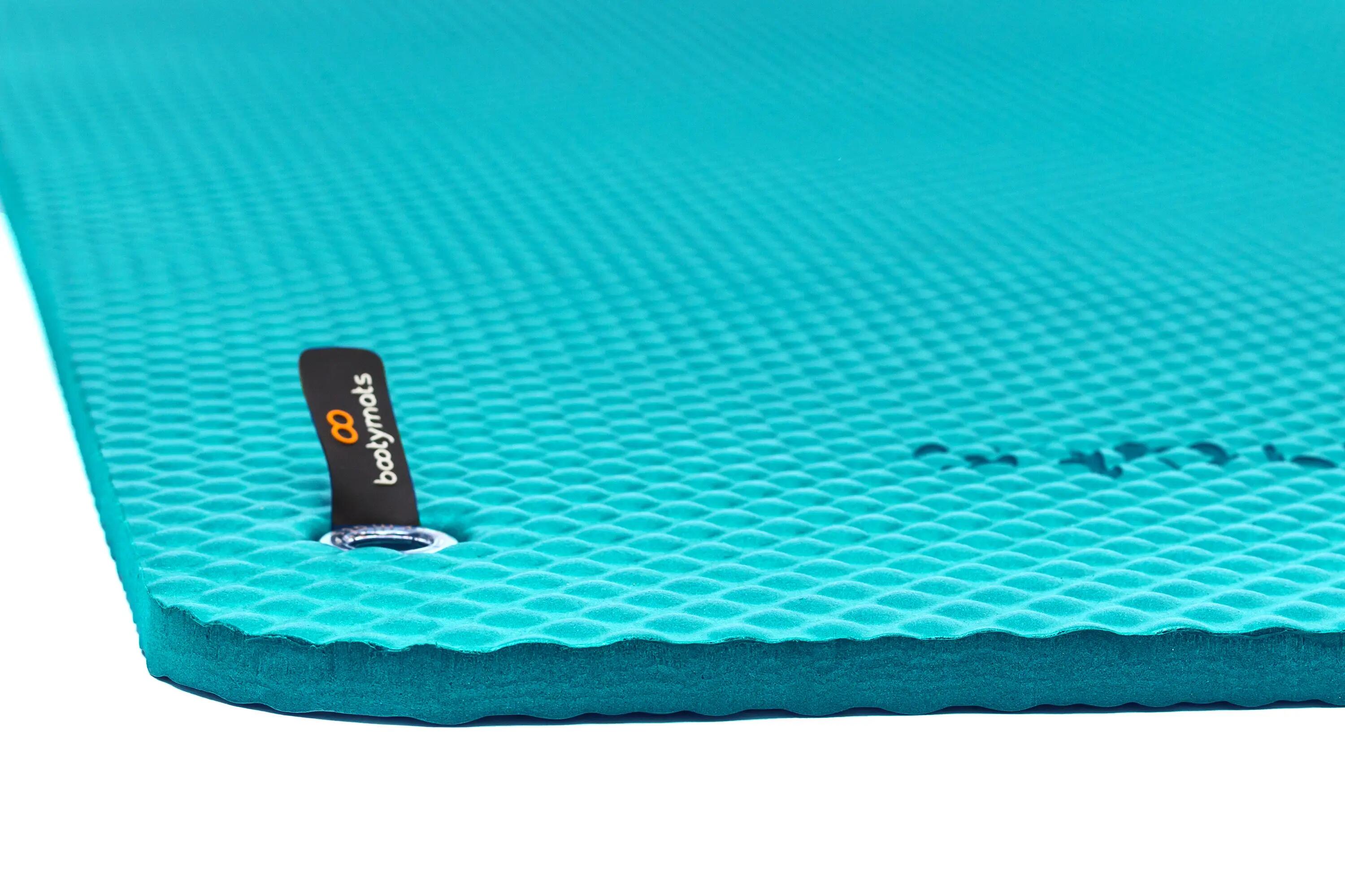 Tapis de sol rembourré Confort maximal pour Fitness et Pilates. 160x60cm. Aqua 4/5