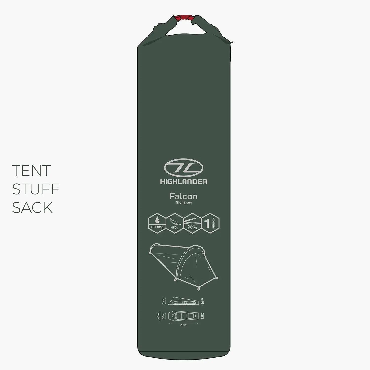 Tenda Highlander Falcon Bivi 6/7