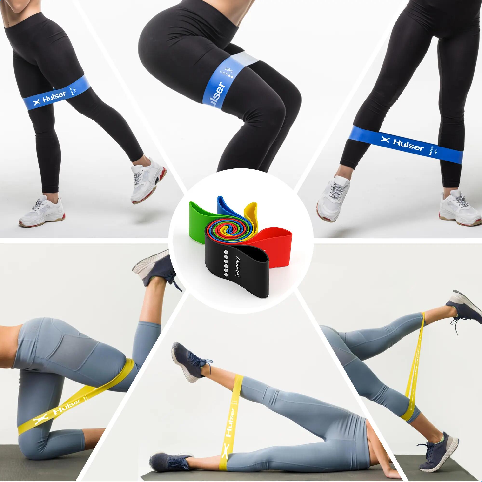 Mini weerstandsbanden fitness 5-delig 30 cm 2–18 kg 2/5
