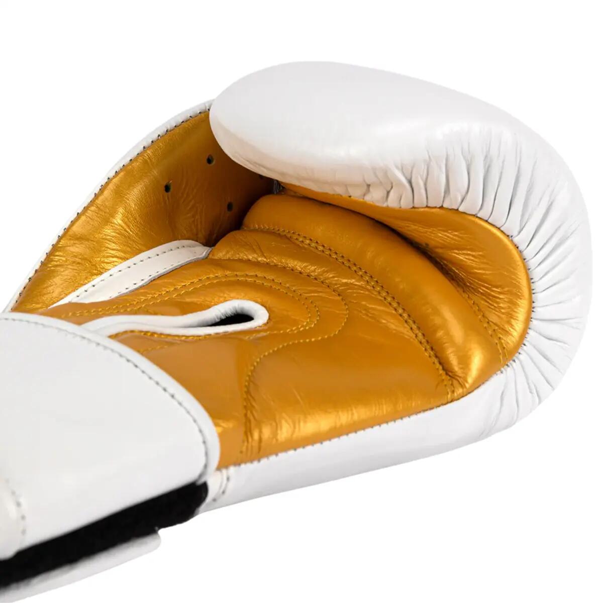 Guantoni Boxe HitnMove Bianco/Oro 12oz 10/10