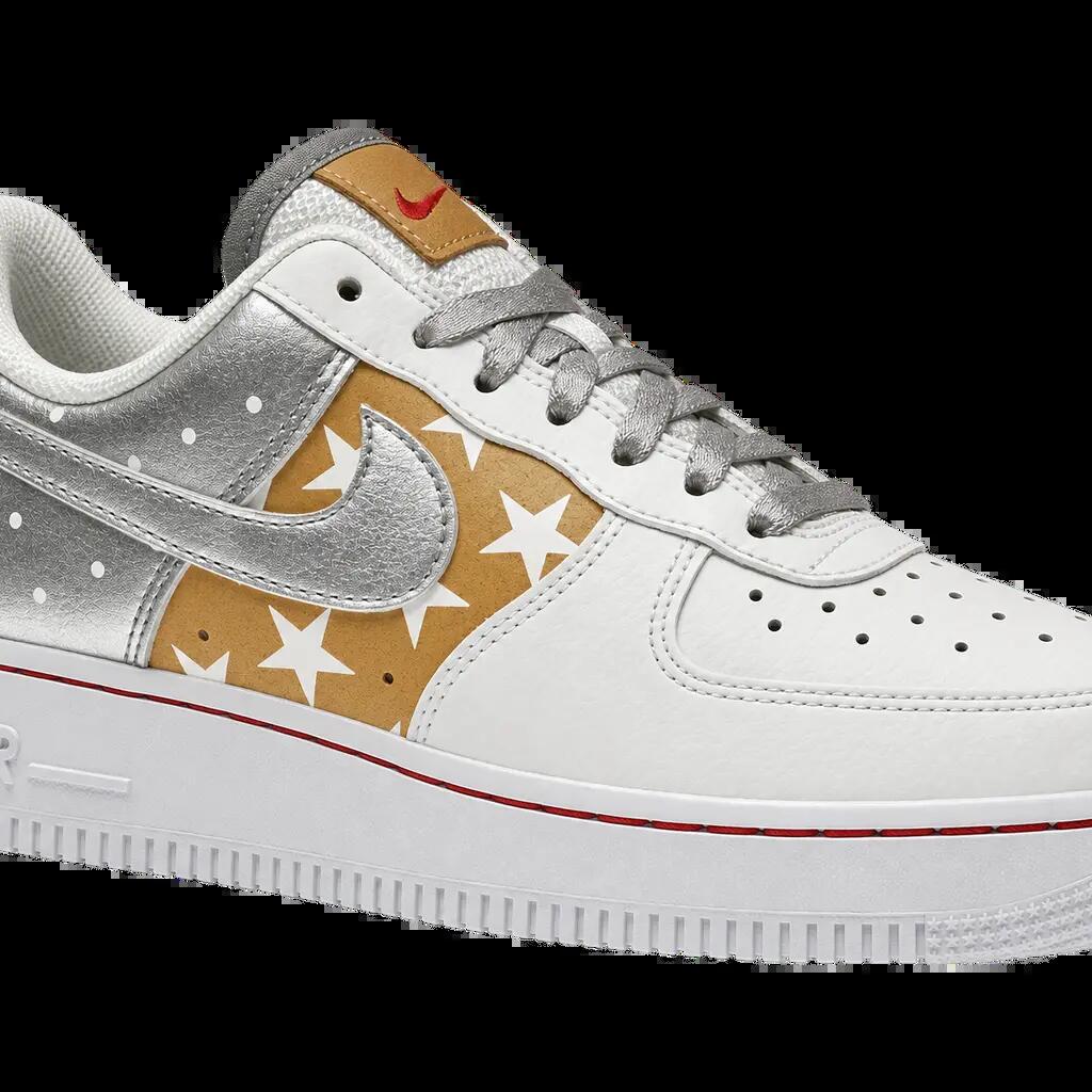 Dámske nízke tenisky Air Force 1 Low – metalická zlatá
