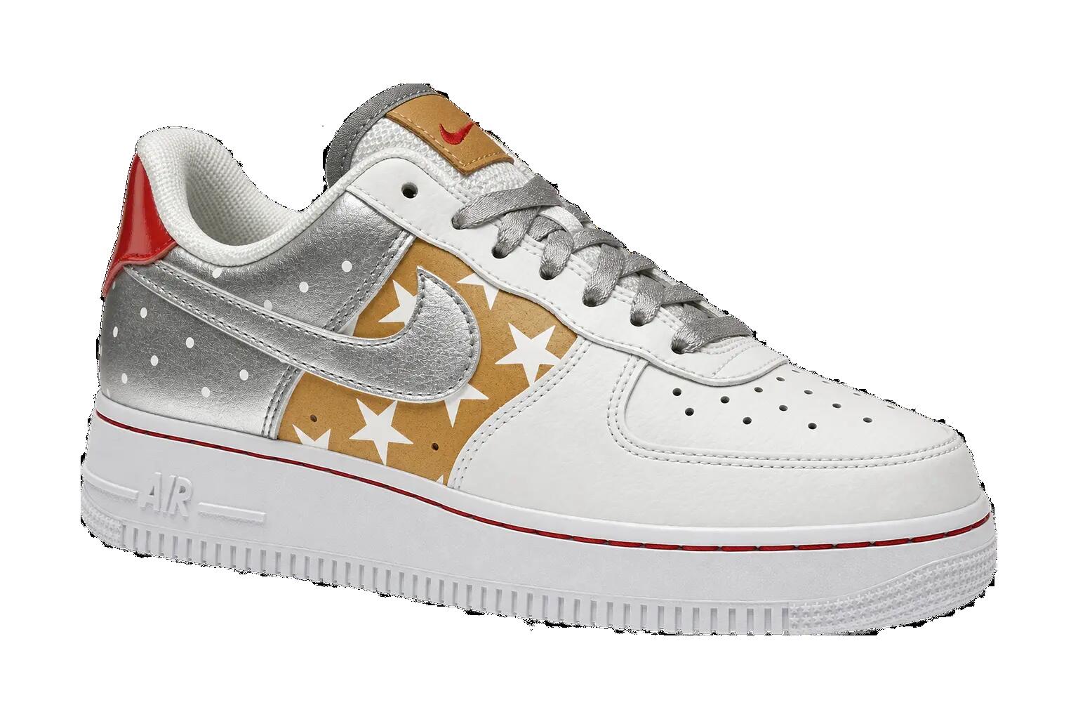 Dames - sneaker - laagtoppen - Air Force 1 Low - Metallic Gold 1/1