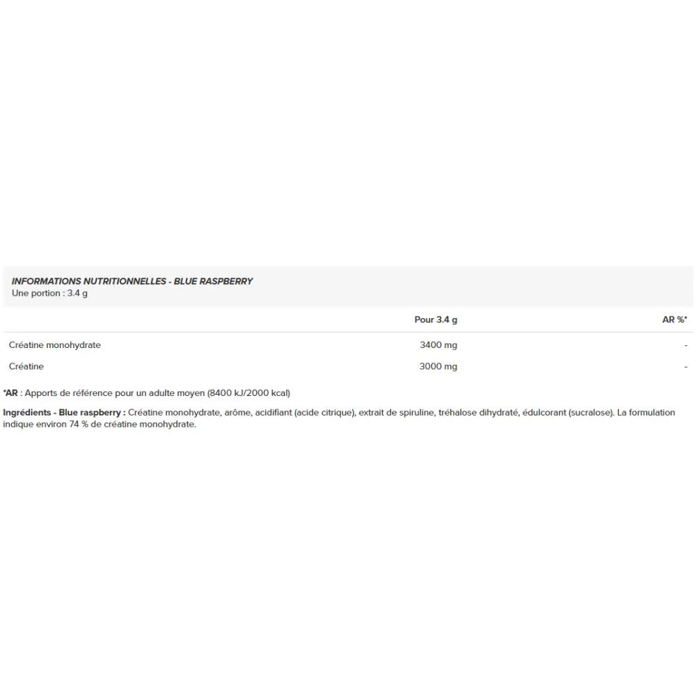 Créatines | Impact Creatine Monohydrate (250g) | Blue Raspberry 4/4
