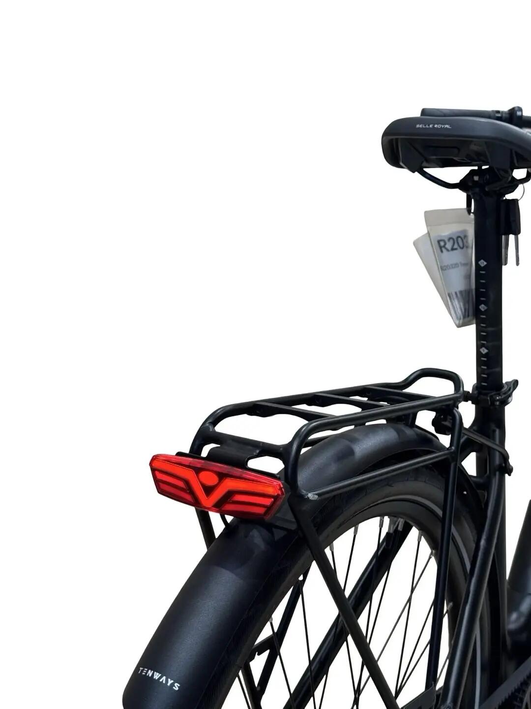 Refurbished - E-Bike Tenways CGO800s Single Speed - Zeer goed 12/14