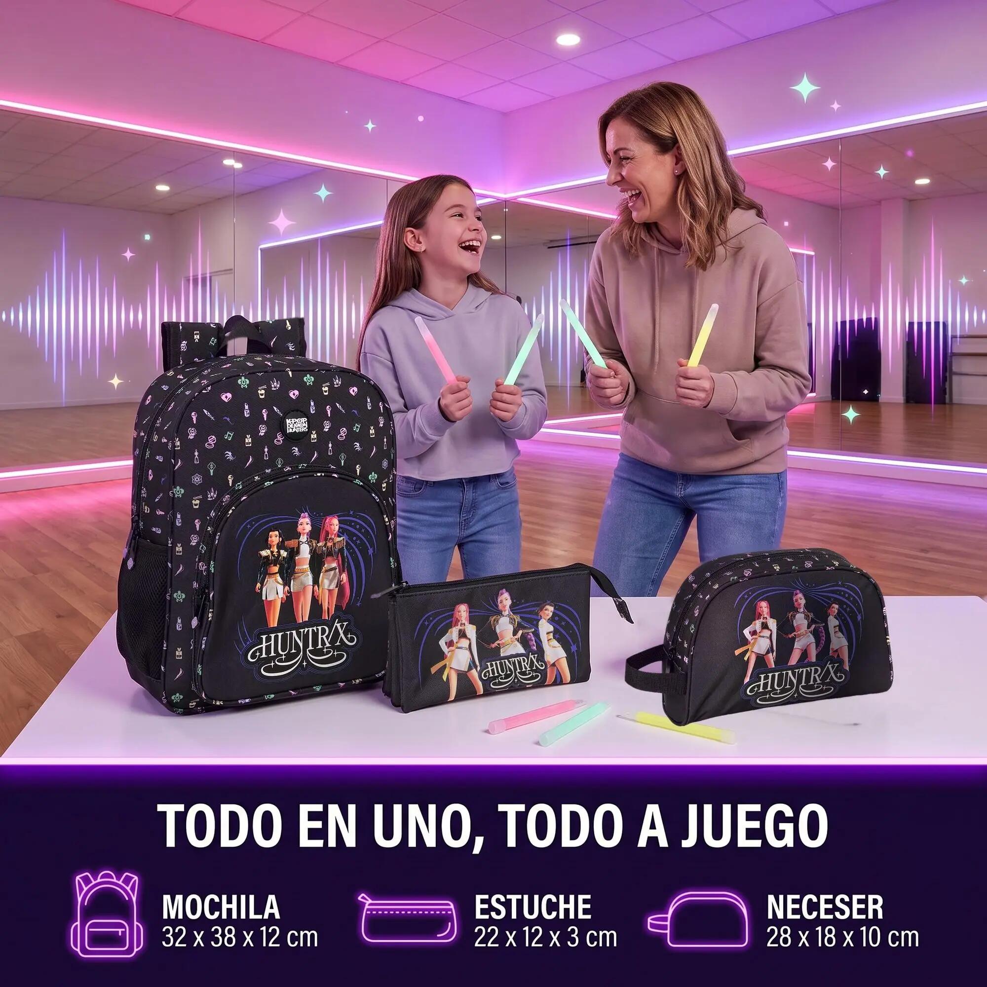 Conjunto K-Pop Demon Hunters Sound: Mochila, Estojo e Nécessaire 6/6