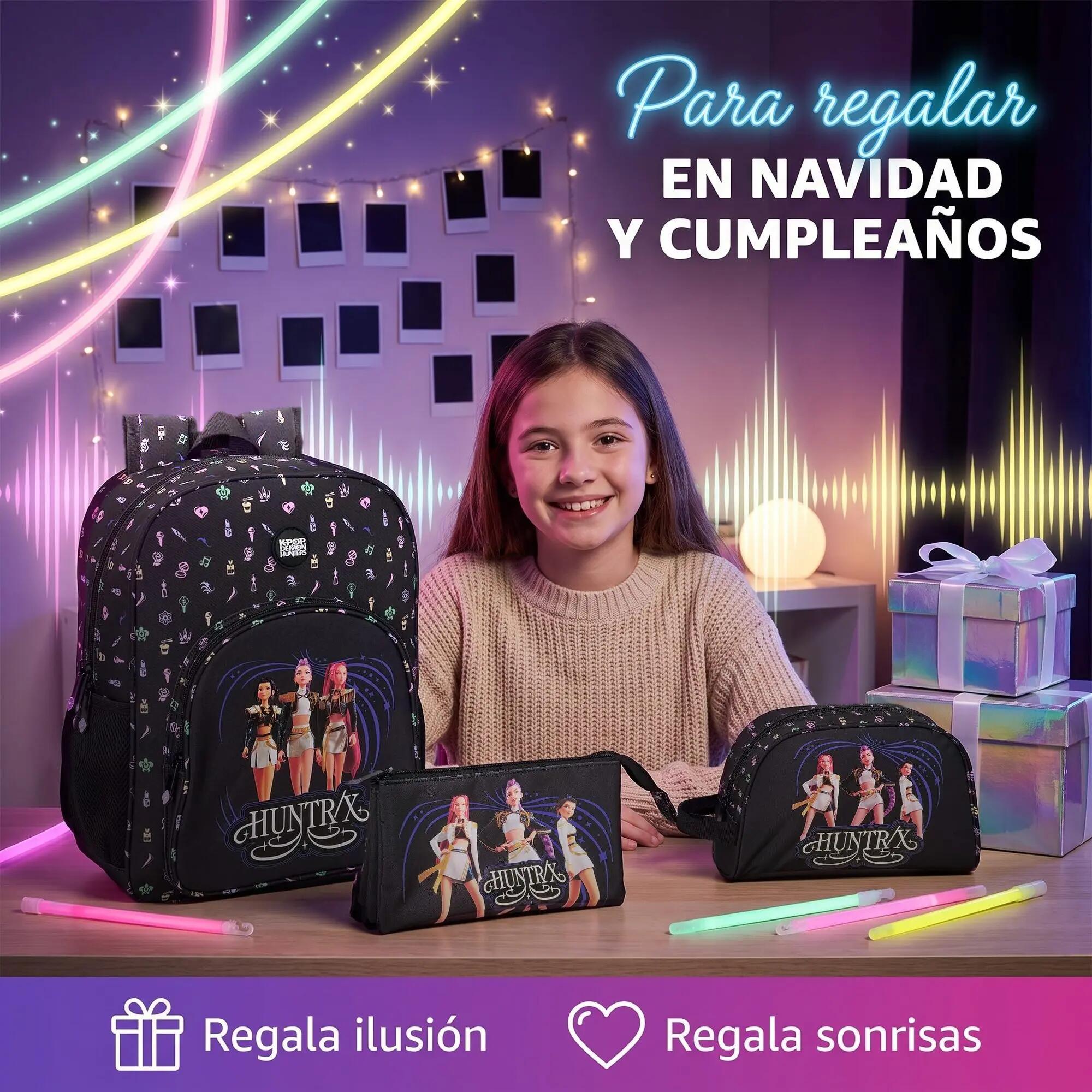 Conjunto K-Pop Demon Hunters Sound: Mochila, Estojo e Nécessaire 4/6