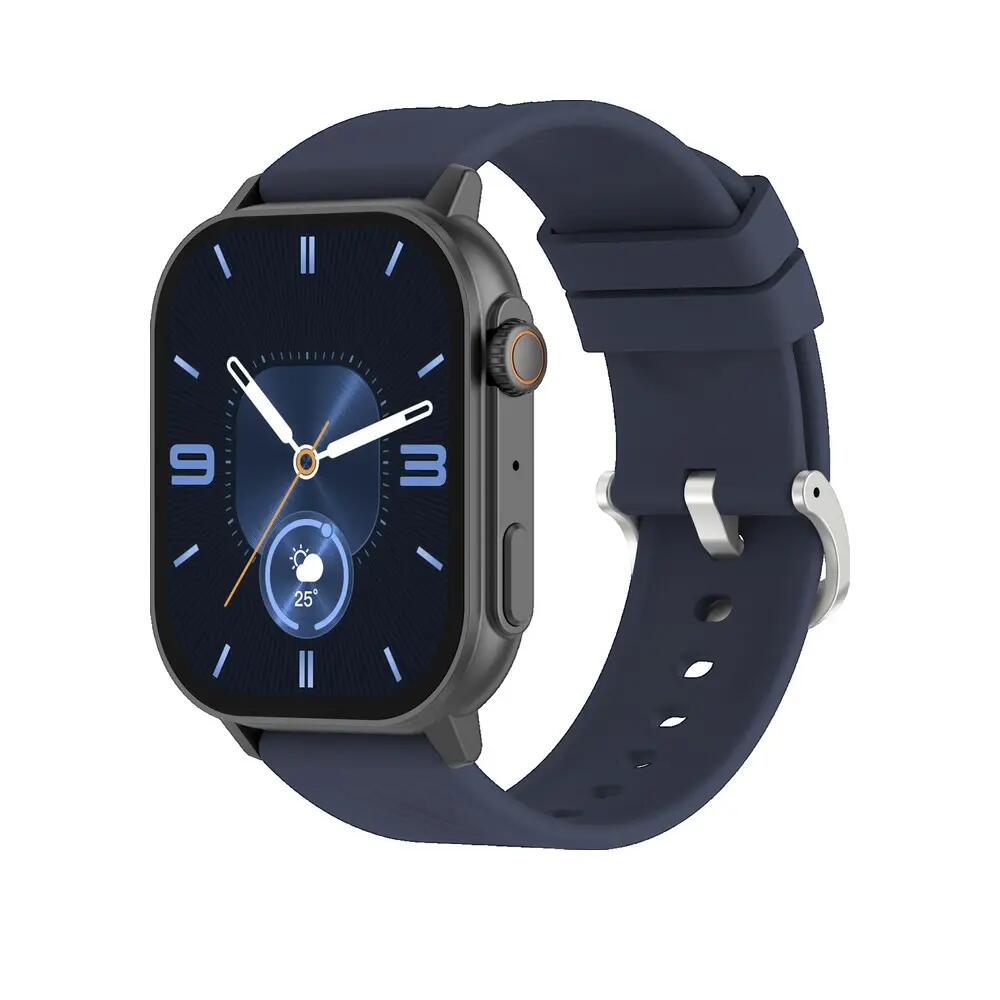 Montre connectée Gravity GT15-4 avec bracelet en silicone bleu 3/3